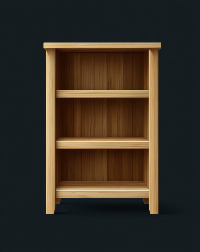 Estanterías de madera