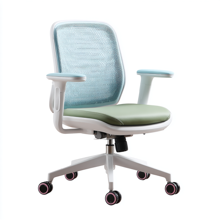 Silla Ergonómica de Oficina en Colores Mixtos – StmasteStyle – Giratoria con Altura Ajustable y Respaldo Transpirable