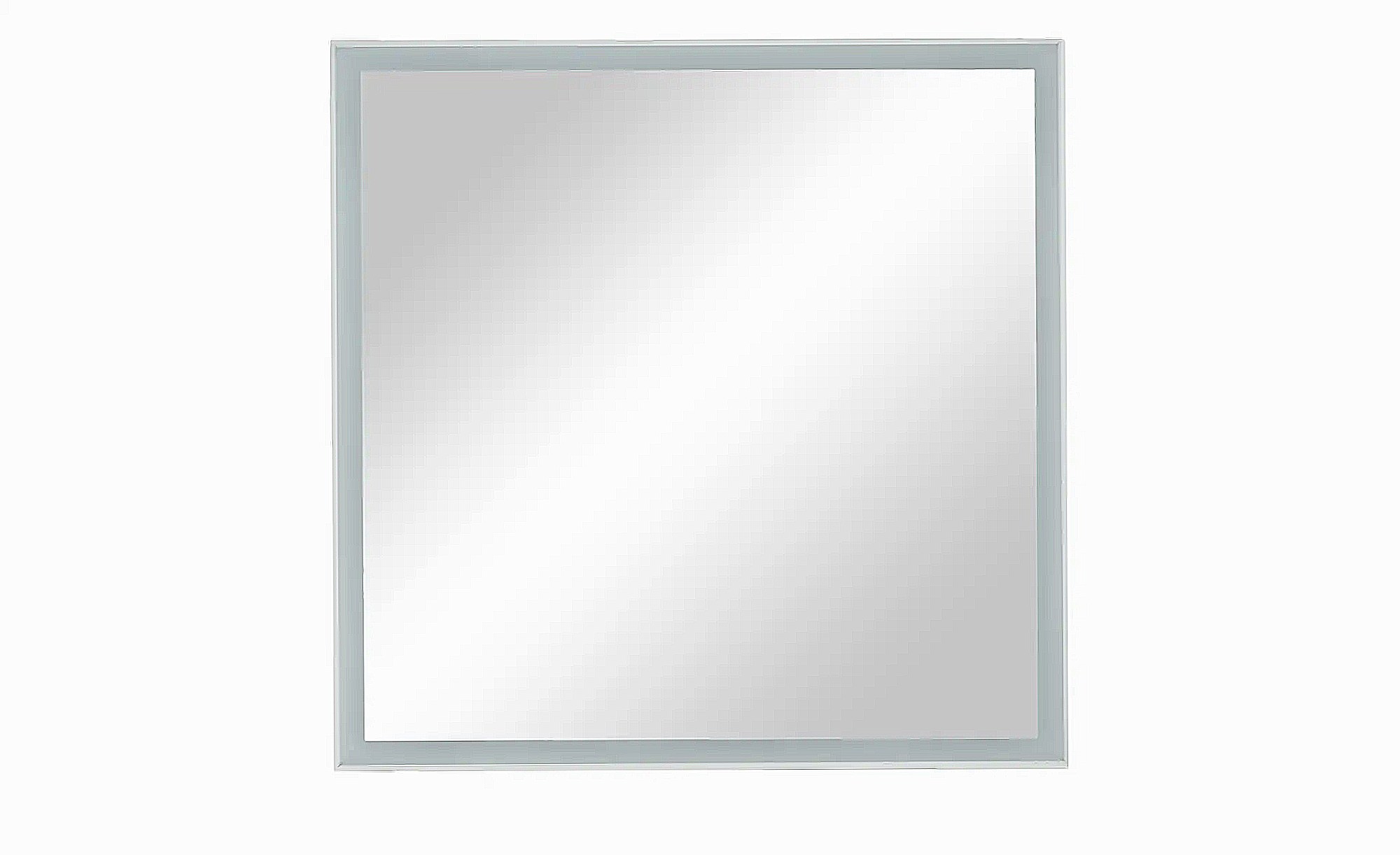 Quadratischer Badezimmerspiegel mit Aluminiumrahmen – Zeitlose Eleganz