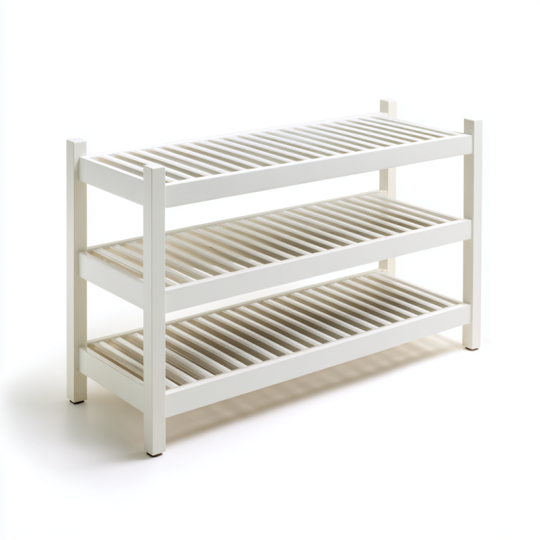 Estantería Infantil Abierta de 3 Niveles en Madera Blanca – StmasteStyle