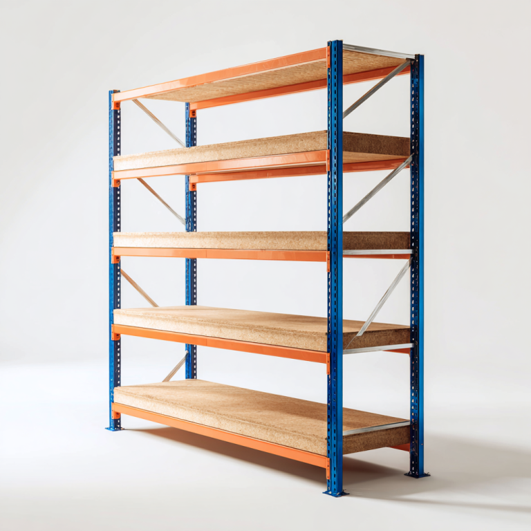 Estantería Industrial de 5 Niveles para Almacén – Carga Pesada – StmasteStyle