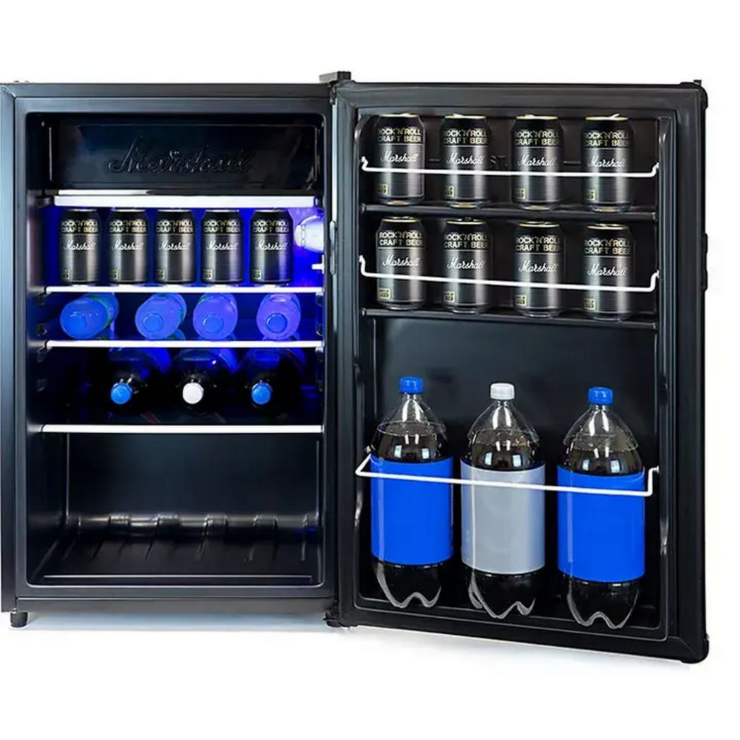 Refrigerador MARSHALL MF 4.4 con tapa negra