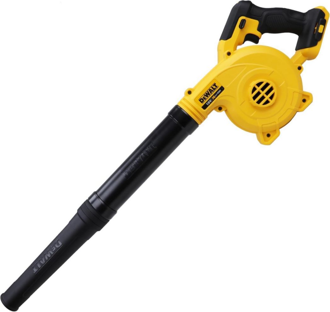 Soplador sin escobillas DEWALT XR de 18 V y 5 Ah con batería de iones de litio - Soplador eléctrico de mano inalámbrico - Volumen de aire de 450 CFM - Velocidad de 200 km/h - 3,1 kg DCMBL562N-XJ