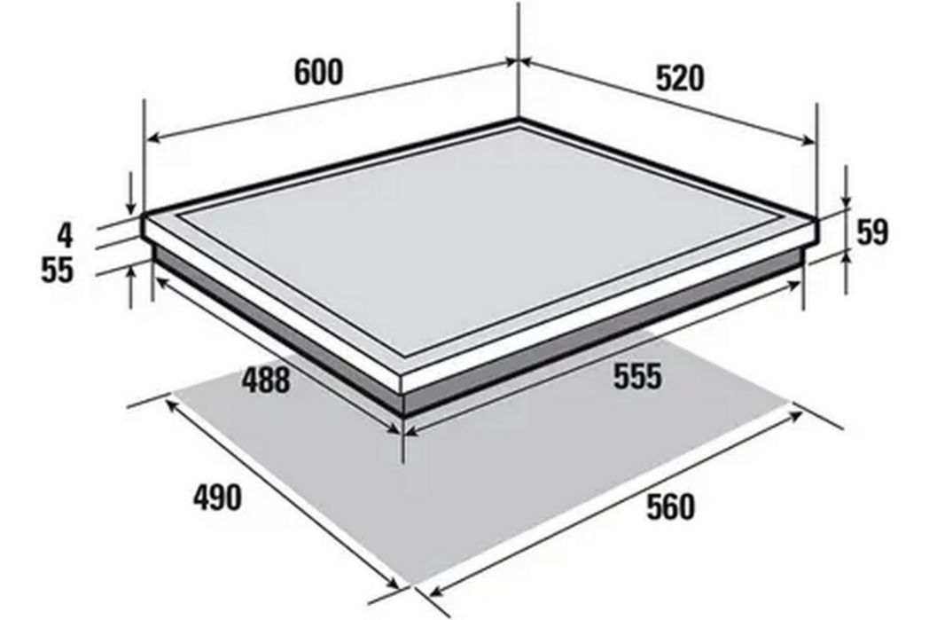Placa combinada Sauter SPI6414BM