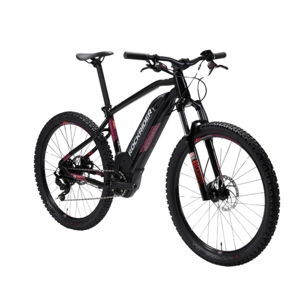 Bicicleta de montaña eléctrica Decathlon E-ST520