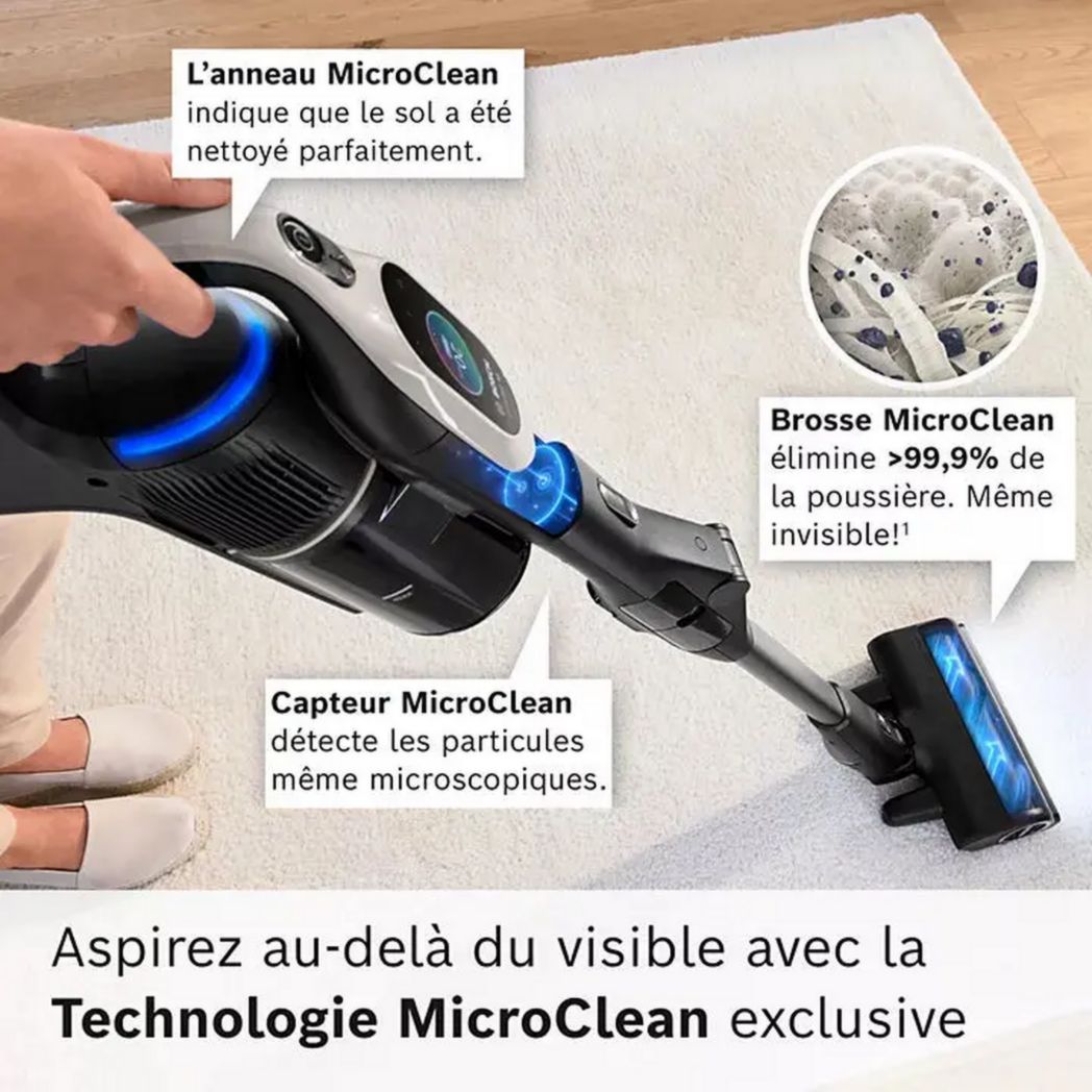 Aspiradora inalámbrica BOSCH Unlimited 10 BSS1041GHF