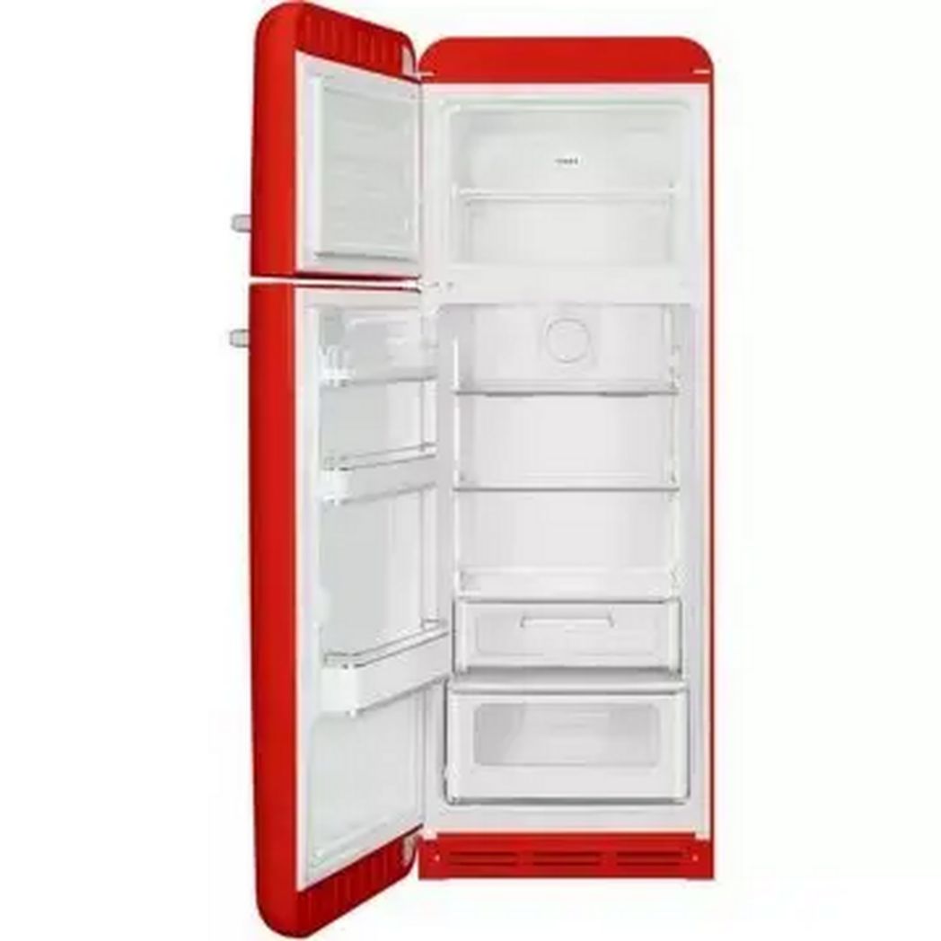 SMEGFAB30LRD5 Refrigerador de 2 puertas, rojo