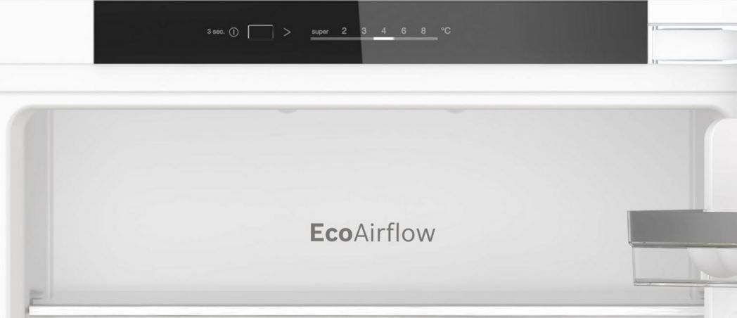 BOSCH KIR41VFE0, Serie 4, Frigorífico pequeño, Integrable, 122,5 x 56 cm, 204 L