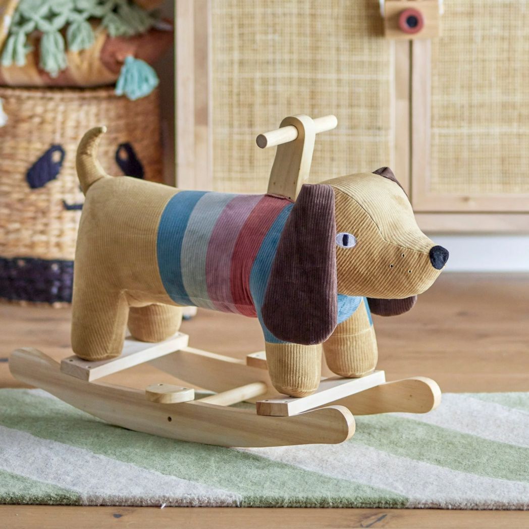 Juego de rol de Bloomingville Juego de rol de Charlie Perro Braun