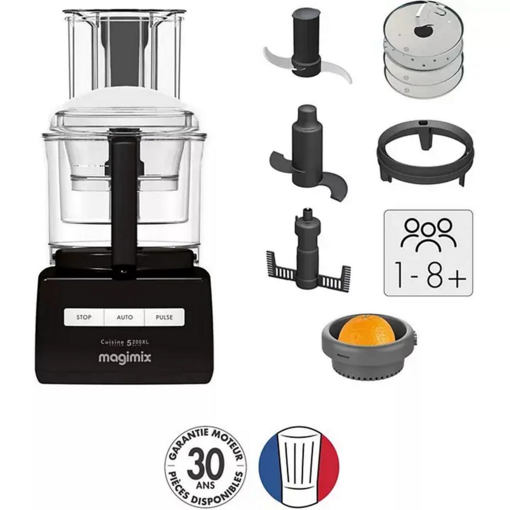 Procesador de alimentos multifunción MAGIMIX CS 5200 XL negro