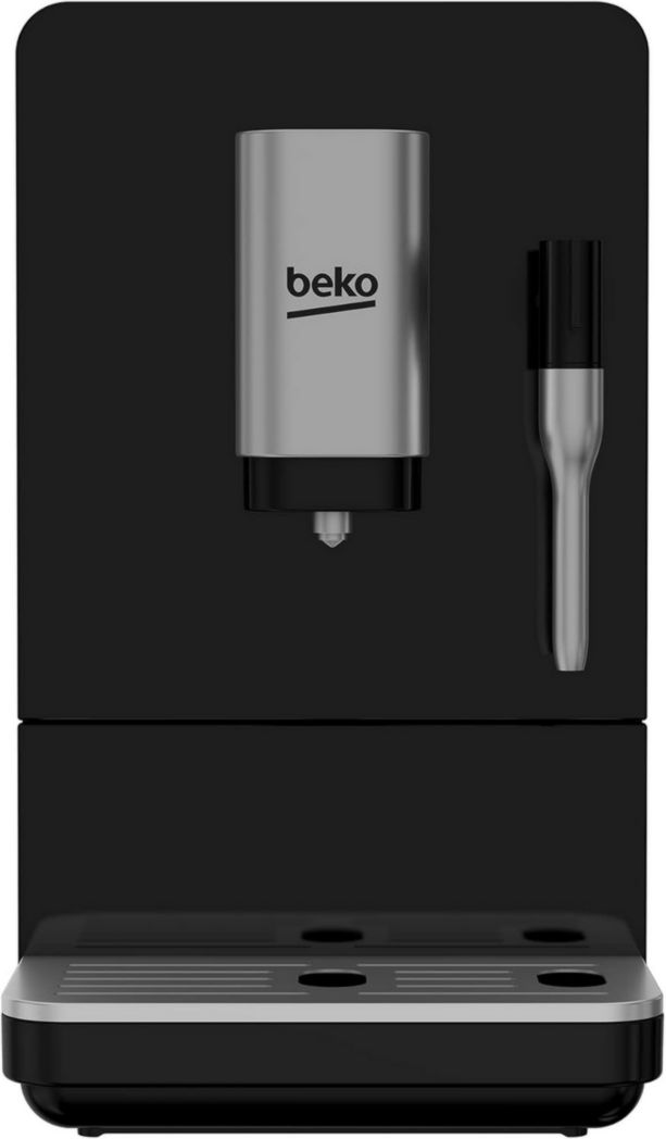 Beko - CEG3192B - Cafetera espresso automática con capuchino integrado, molinillo de café incorporado, depósito de agua de 1,5 litros, presión de 19 bares - negra, 18,6 x 41 x h32 cm