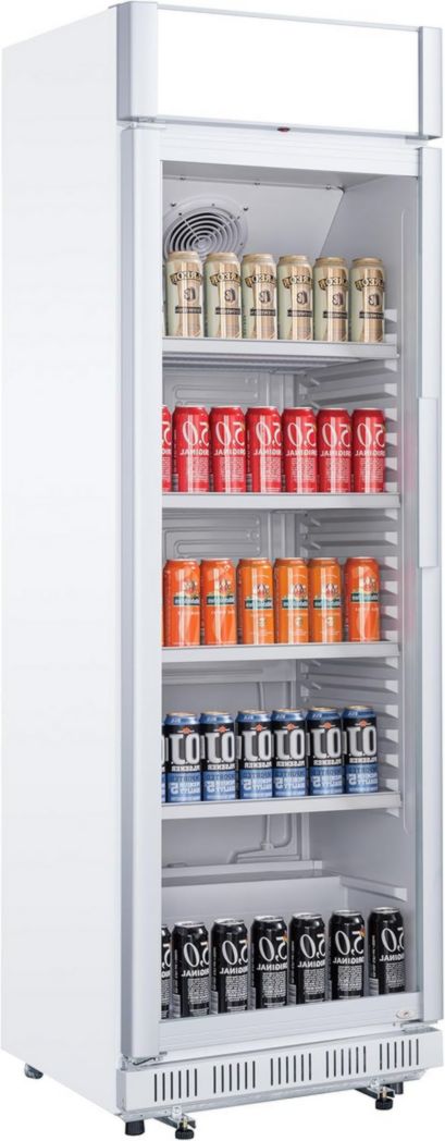 Refrigerador de bebidas profesional METRO GSC2360B, acero/vidrio, 62 x 63,6 x 175,3 cm, 347 L, con cerradura, negro