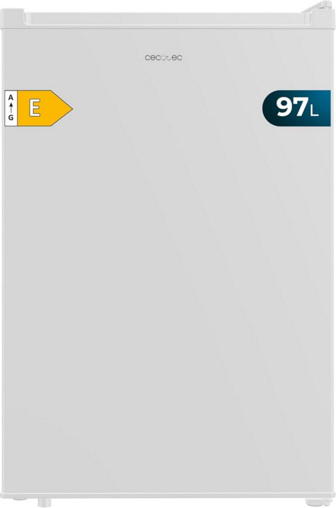 Congelador vertical Cecotec Bolero CoolMarket TF 87 de acero inoxidable de 87 litros. Este congelador vertical de acero inoxidable mide 83,6 cm de alto y 50,6 cm de ancho, ofrece gran capacidad y una clasificación de eficiencia energética E.