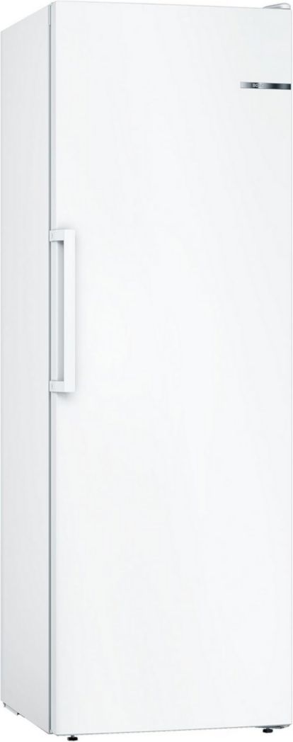 Congelador vertical independiente Bosch GSN33VWEP Serie 4, 225 L, 4 cajones, 176 x 60 cm, blanco